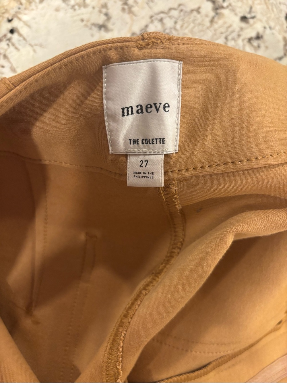 Maeve Colette Cropped Ponte Wide Leg Pants 27 - Picture 5 of 10